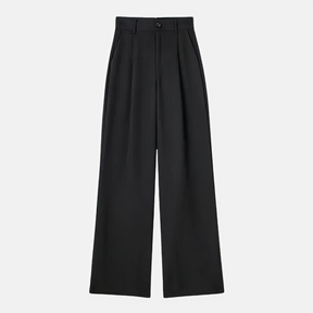Tailored Carrot Trousers - Elegance
