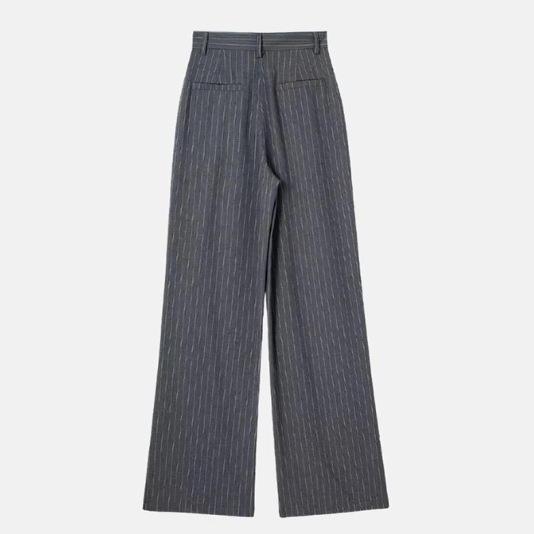 Tailored Carrot Trousers - Elegance