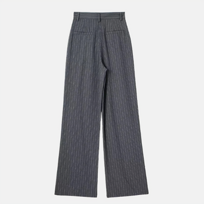 Tailored Carrot Trousers - Elegance