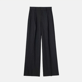Tailored Carrot Trousers - Elegance