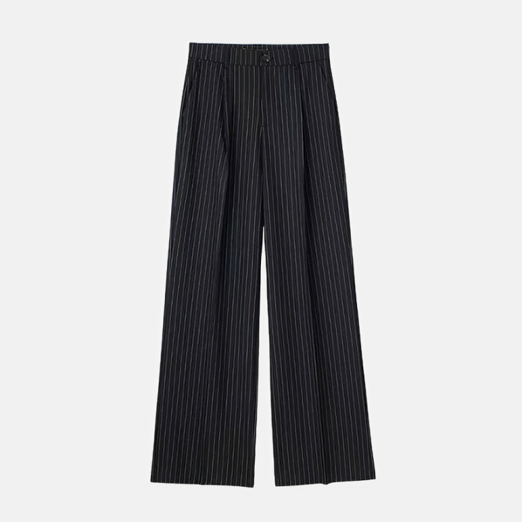 Tailored Carrot Trousers - Elegance