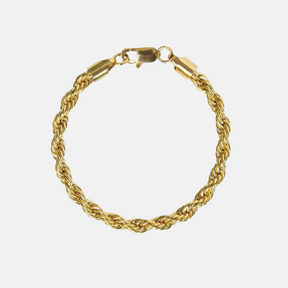 Lunar Cord Bracelet – Gold Plated
