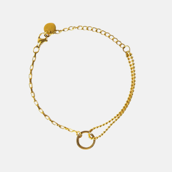 Ring Harmony Bracelet – Gold Plated